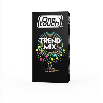ONE TOUCH TREND MIX, prezervatyvai, 10 vnt