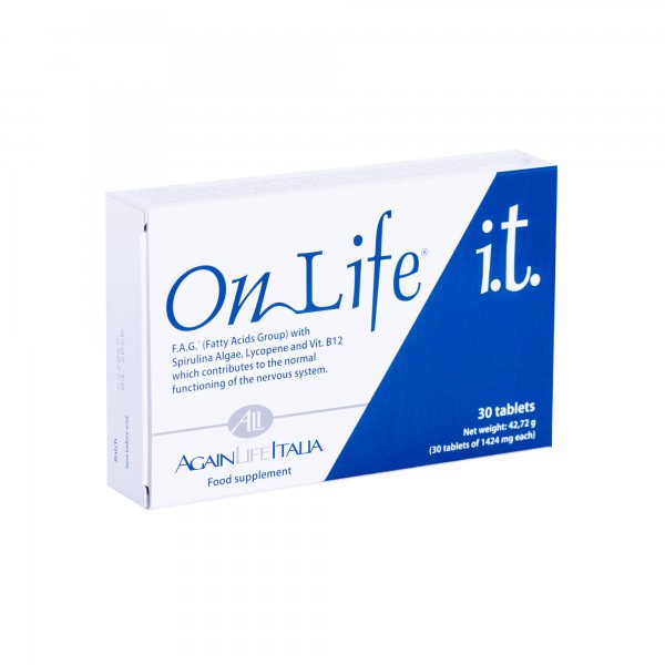 ONLIFE maisto papildas nervų sistemai I.T., 30 tab.