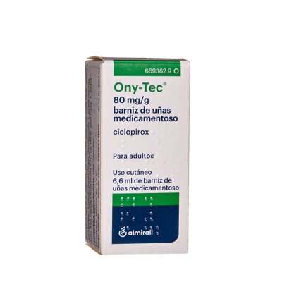 ONY-TEC, 80mg/g, vaistinis nagų lakas, (l.imp), N1, 6.6 ml