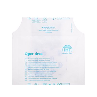OPER DRES, lipnus, sterilus, chirurginis tvarstis, 7.2 x 5 cm