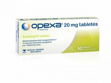OPEXA 20 mg tabletės N10