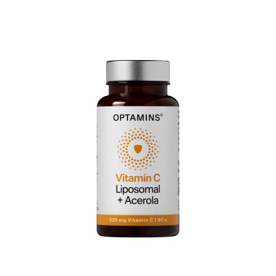OPTAMINS liposominis vitaminas C su acerolos vaisių ekstraktu, 325 mg. N60