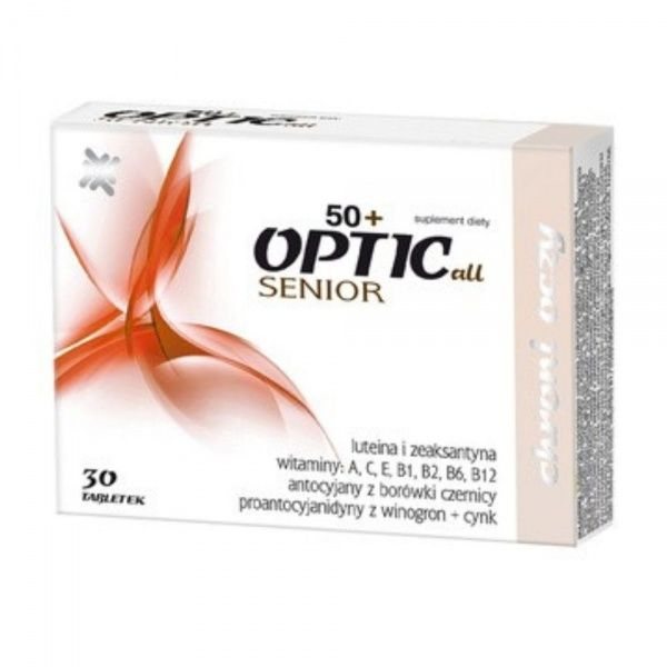 OPTICALL maisto papildas SENIOR, 30 tab.