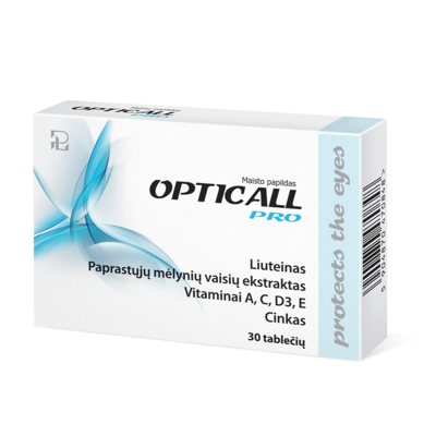 OPTICall PRO, 30 tablečių