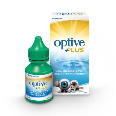 Optive akių lašai Plus, 10 ml