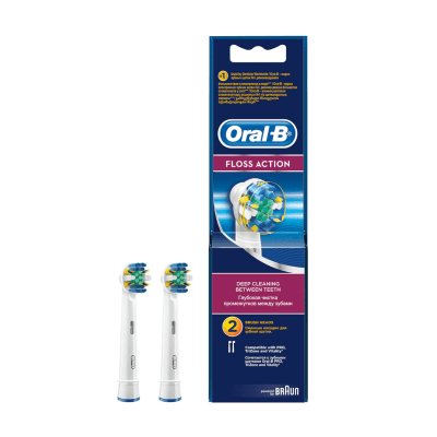 ORAL B dantų šepetėlio galvutės Floss Action N2