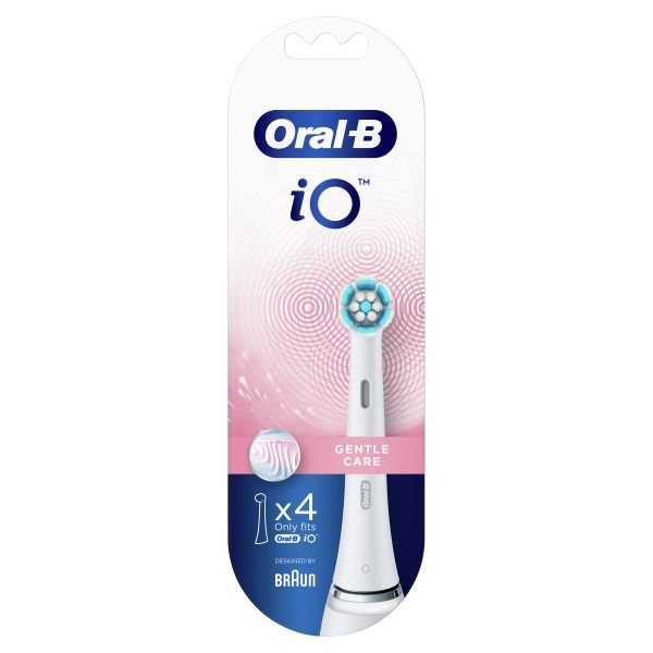 ORAL-B dantų šepetėlio galvutės IO GENTLE CARE, 4 vnt