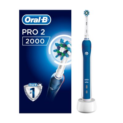 ORAL B elektrinis dantų šepetėlis PRO 2000 Cross Action N1
