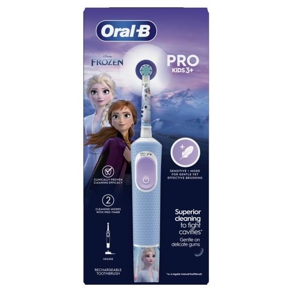 ORAL B Elektrinis dantų šepetėlis Vitality Pro Kids (3+ metų), Frozen