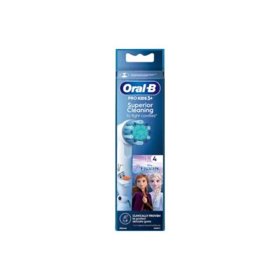 ORAL-B Kids Frozen Pro elektrinio dantų šepetėlio galvutės, 4 vnt