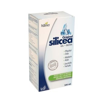 SILICEA ORIGINAL GEL + BIOTIN, silicio gelis su biotinu, 500 ml