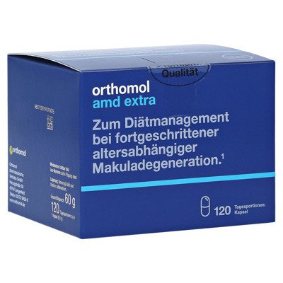 ORTHOMOL AMD EXTRA, 120 kapsulių