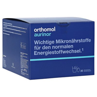 ORTHOMOL AURINOR, milteliai ir kapsulės, 30 porcijų