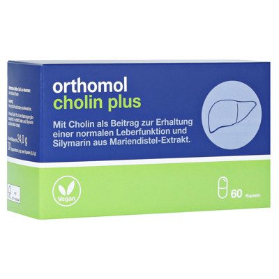 ORTHOMOL CHOLIN PLUS, 30 porcijų
