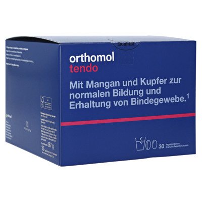 ORTHOMOL TENDO, granulės, tabletės ir kapsulės, 30 porcijų