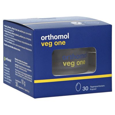 ORTHOMOL VEG ONE, 30 kapsulių