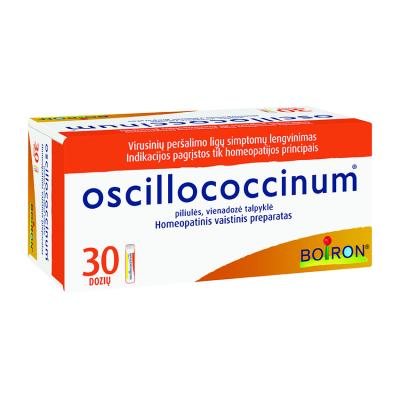 Oscillococcinum piliulės vienadozėje talpyklėje N30, 1.0 g