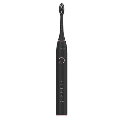 OSOM Oral Care elektrinis dantų šepetėlis, juodas OSOMORALV10BL