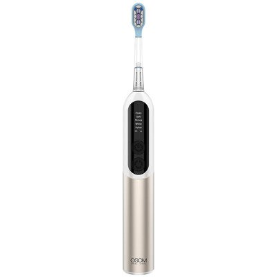 OSOM Oral Care Įkraunamas, elektrinis dantų šepetėlis OSOMORALM2PROG, auksinis