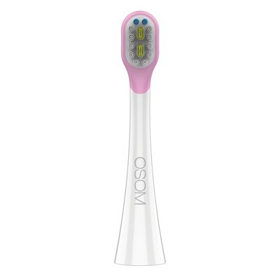 OSOM Oral Care pakaitinis antgalis vaikiškam dantų šepetėliui K7PINK, rožinis OSOMORALSK7PINK