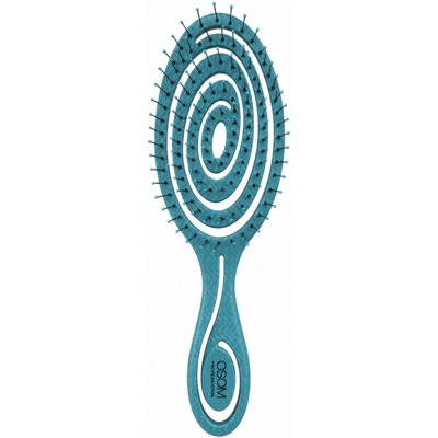 Osom Šepetys plaukams Bio-Based Spiral Detangler OSOMP5440BLUE, mėlynos spalvos, ilgis, 22.5 cm