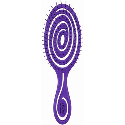 Osom Šepetys plaukams Bio-Based Spiral Detangler OSOMP5440PURPLE, violetinės spalvos, ilgis, 22.5 cm