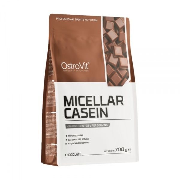 OSTROVIT baltymai MICELLAR CASEIN, šokolado skonio, 700 g