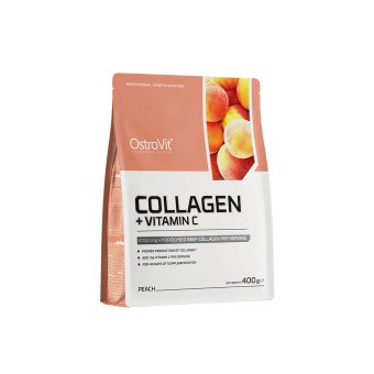 OSTROVIT Collagen + Vitamin C peach, 400 g