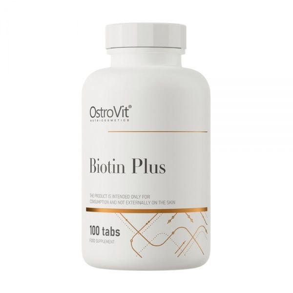 OSTROVIT maisto papildas BIOTIN PLUS, 100 tab.