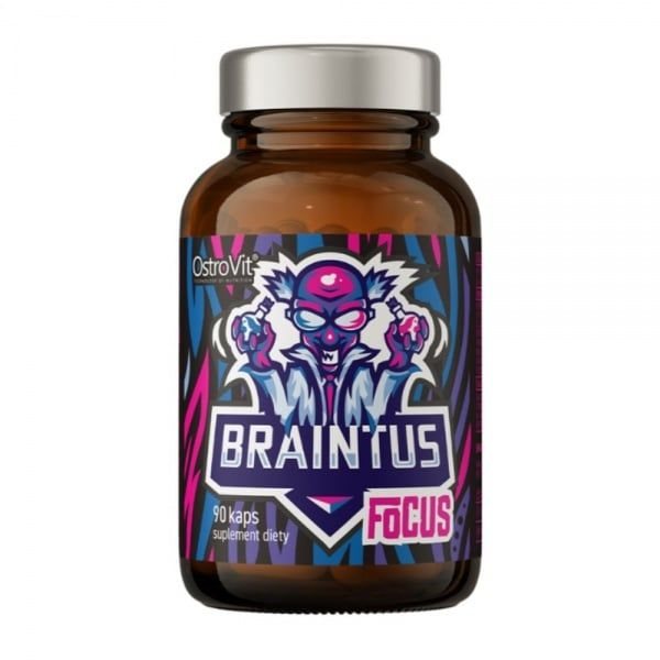OSTROVIT maisto papildas BRAINTUS FOCUS, 90 kaps.
