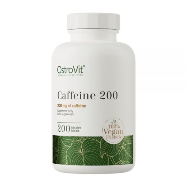 OSTROVIT maisto papildas CAFFEINE, 200 tab.