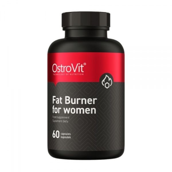 OSTROVIT maisto papildas FAT BURNER FOR WOMEN, 60 kaps.