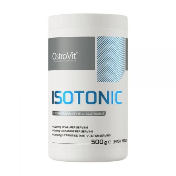 OSTROVIT maisto papildas ISOTONIC, citrinų ir mėtų skonio, 500 g