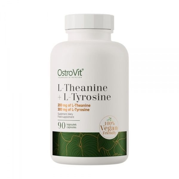 OSTROVIT maisto papildas L-THEANINE + L-TYROSINE, 90 kaps.