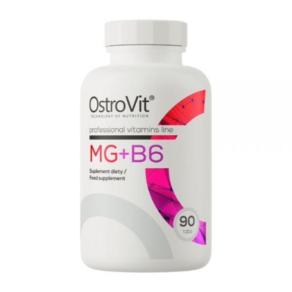 OSTROVIT maisto papildas MG + B6, 90 tab.