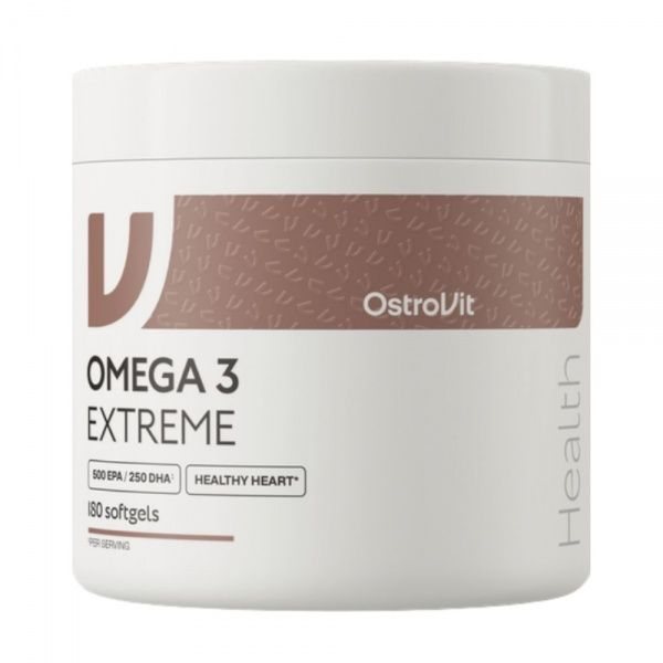 OSTROVIT maisto papildas OMEGA 3 EXTREME, 180 kaps.