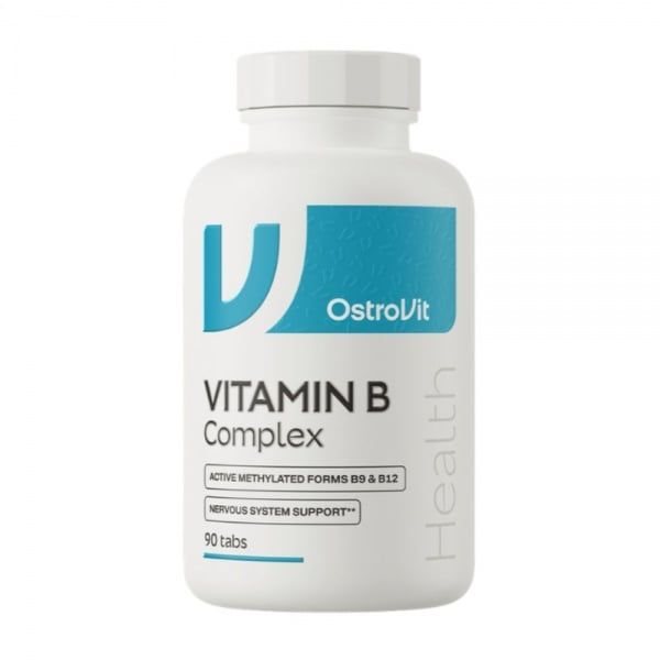 OSTROVIT maisto papildas VITAMIN B COMPLEX, 90 tab.