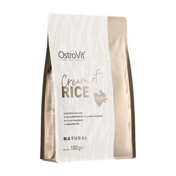 OSTROVIT ryžių miltai košei CREAM OF RICE, natūralaus skonio, 1 kg