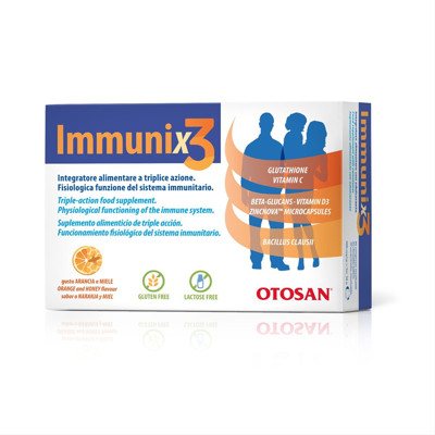 OTOSAN IMMUNIX3, 40 kramtomųjų tablečių