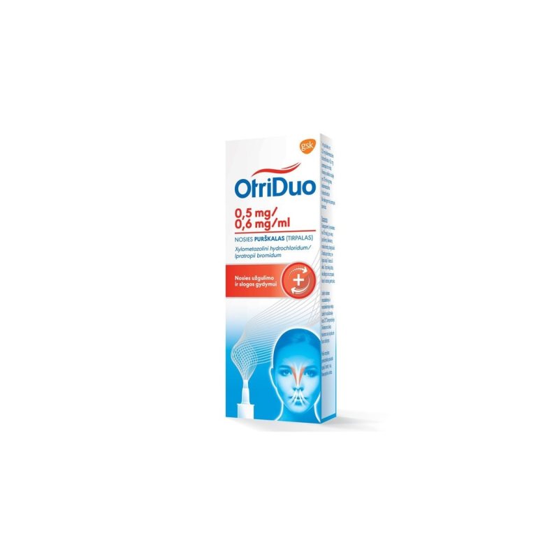OTRIDUO 0.5MG+0.6MG/ML NOSIES PURŠK., 10 ml
