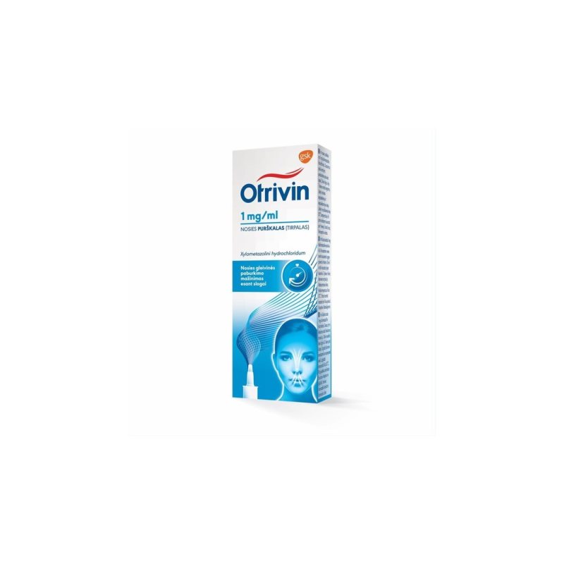 OTRIVIN 0.1% nosies puršk., 10 ml