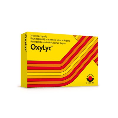 Oxylyc kapsulės N20