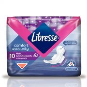 Paketai „LIBRESSE Maxi Night wings“, 10 vnt