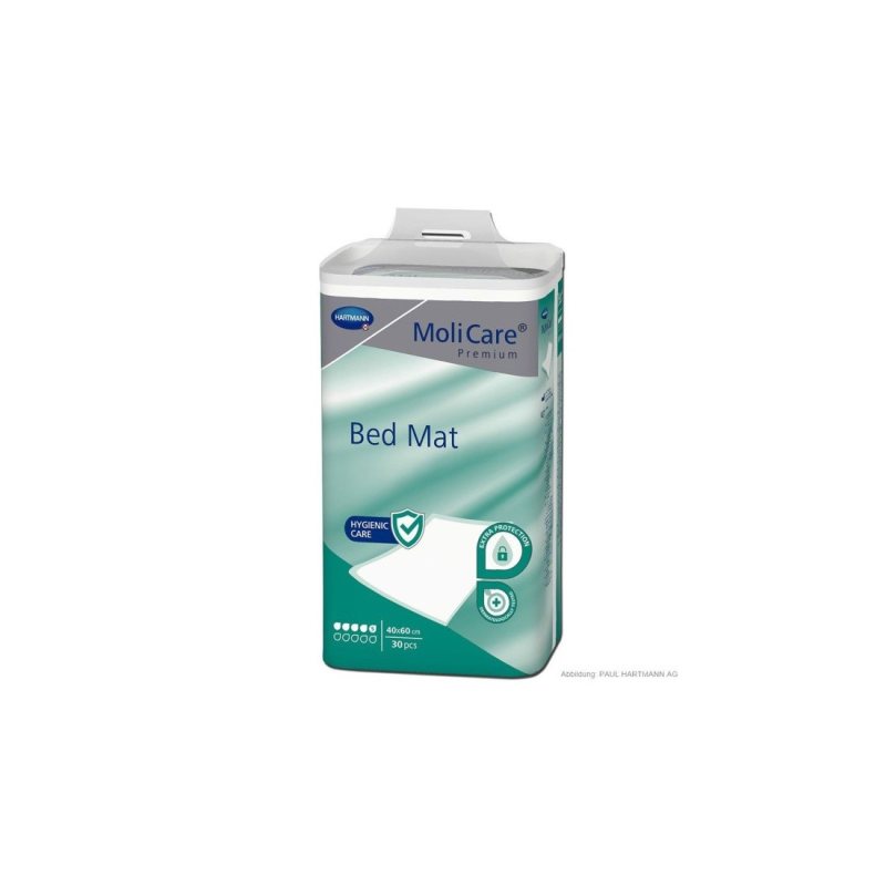 Paklotas MOLICARE Premium Bed Mat 5 laš. N30, 40 x 60 cm