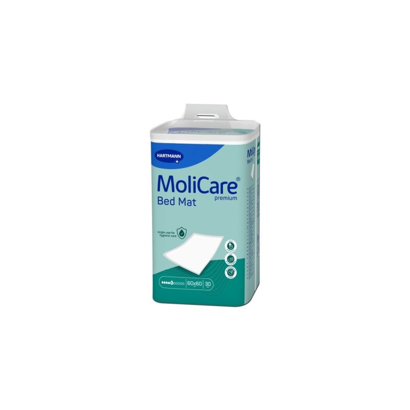 Paklotas MOLICARE Premium Bed Mat 5 laš. N30, 60 x 60 cm