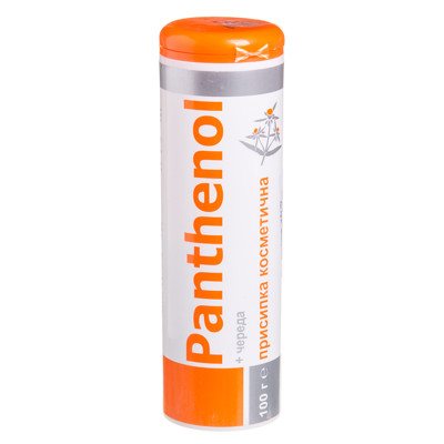 PANTENOL, pudra vaikams su lakišiumi, 100 g