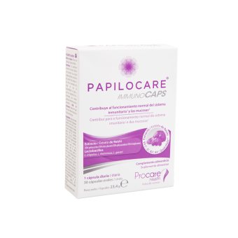 PAPILOCARE® INMUNOCAPS, 30 Kapsulės