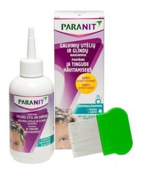PARANIT gydomasis nuo utėlių ir glindų šampūnas, 200 ml