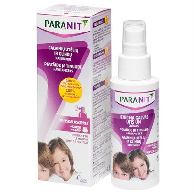 PARANIT, purškiamas aerozolis, 100 ml