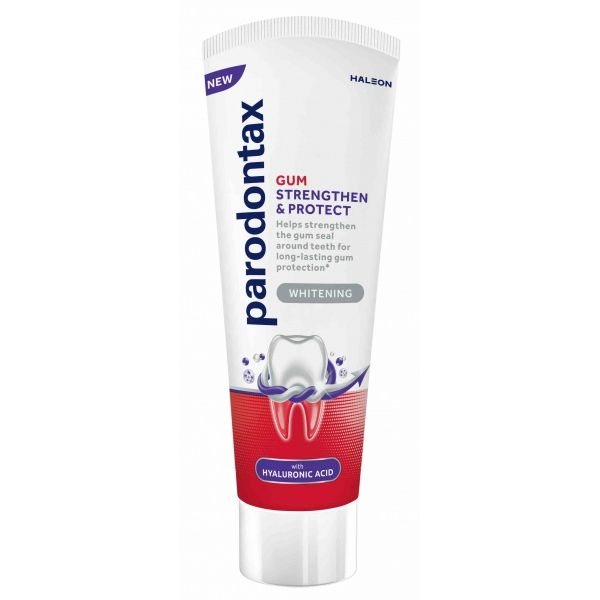 Parodontax Gum Strengthen and Protect Whitening dantų pasta, 75 ml